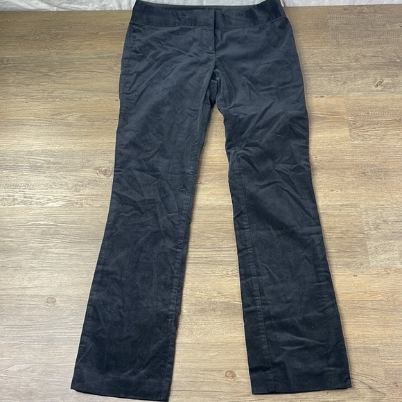 The Loft Women’s Black Velvet Marisa Skinny Pants, size 4 - Picture 7 of 11